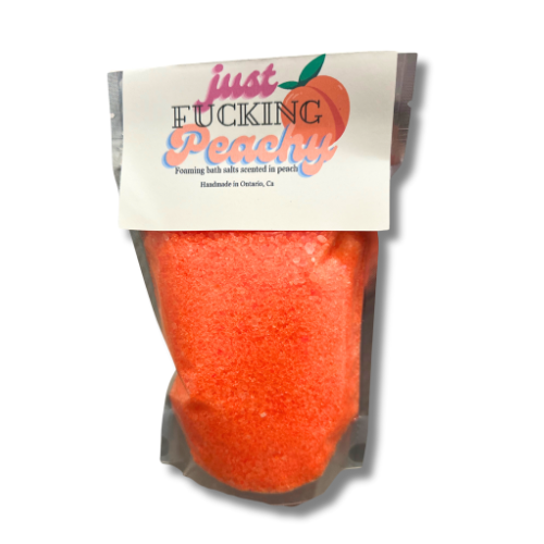 Just Peachy Bath Salts