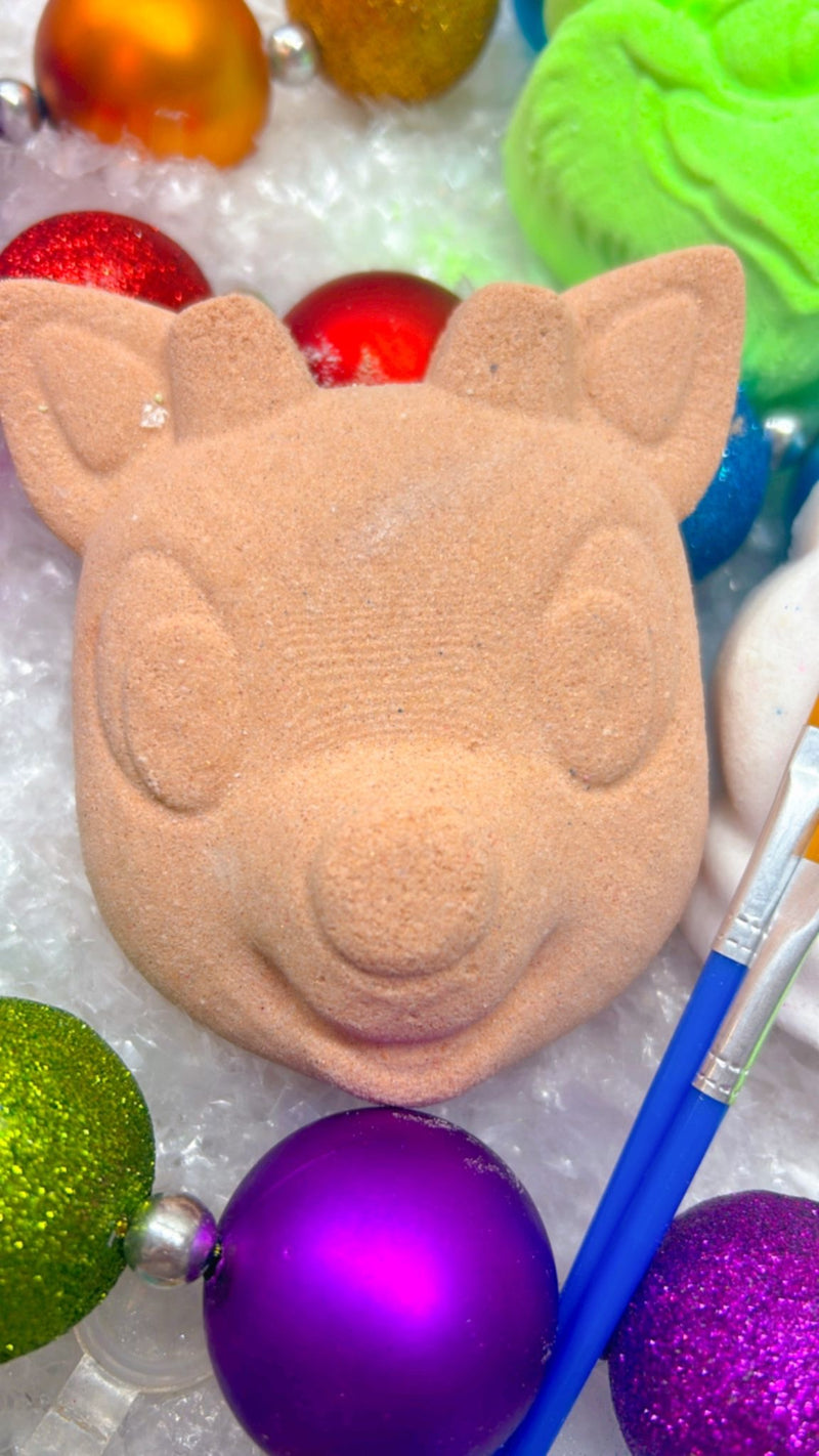 Holiday Character Bath Bomb Paint Kit