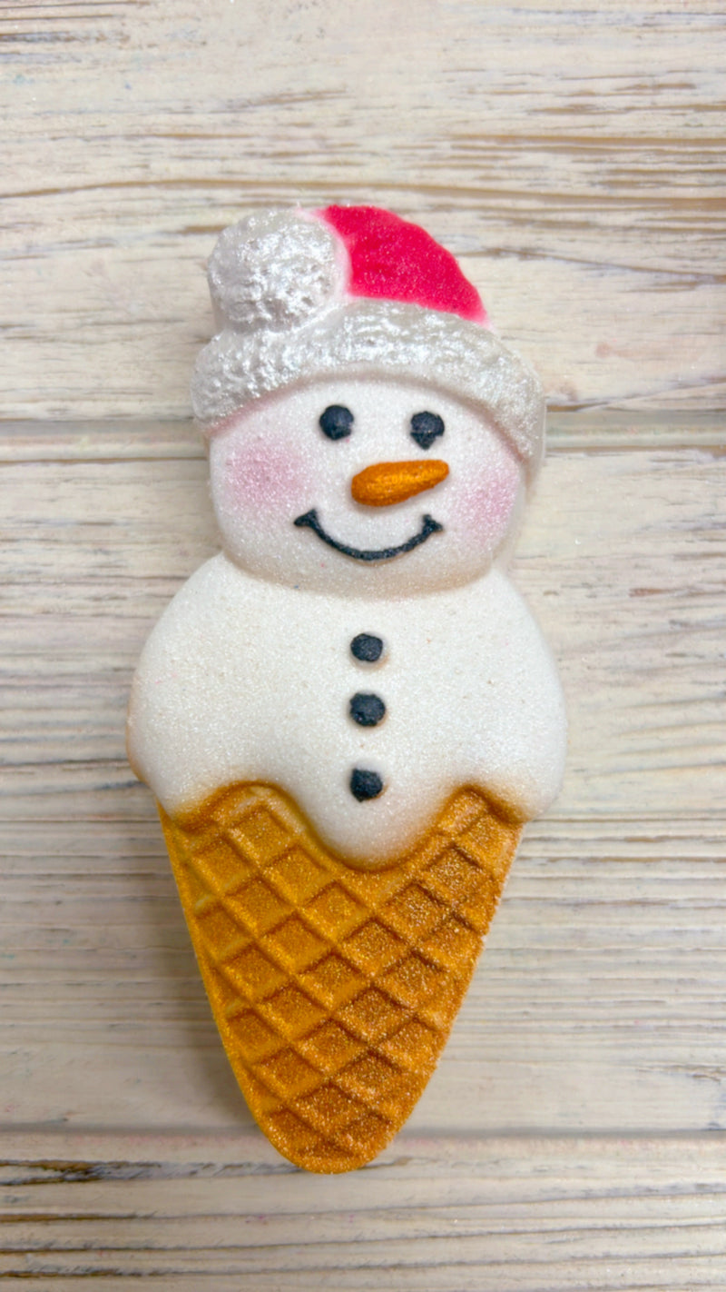 Snowman Cone Bath Bomb