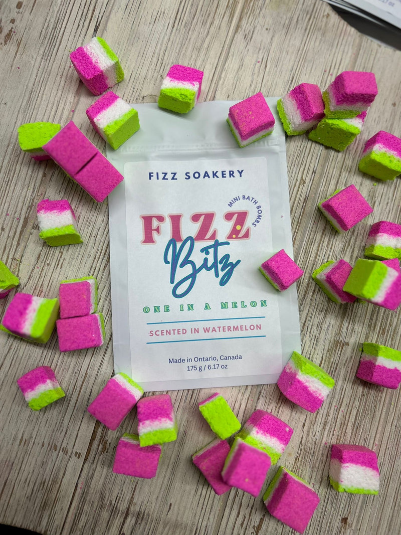 Fizz Bitz- One in a Melon Mini Bath Bombs