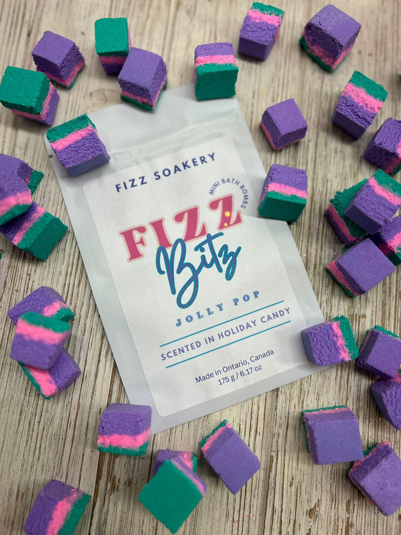 Fizz Bitz- Jolly Pop Mini Bath Bombs