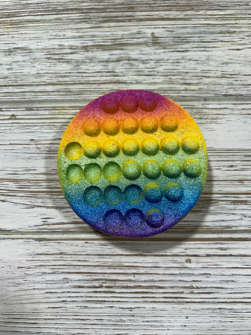 Rainbow Pop-it Bath Bomb