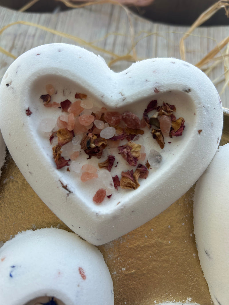 Salt Hearts Bath Bomb