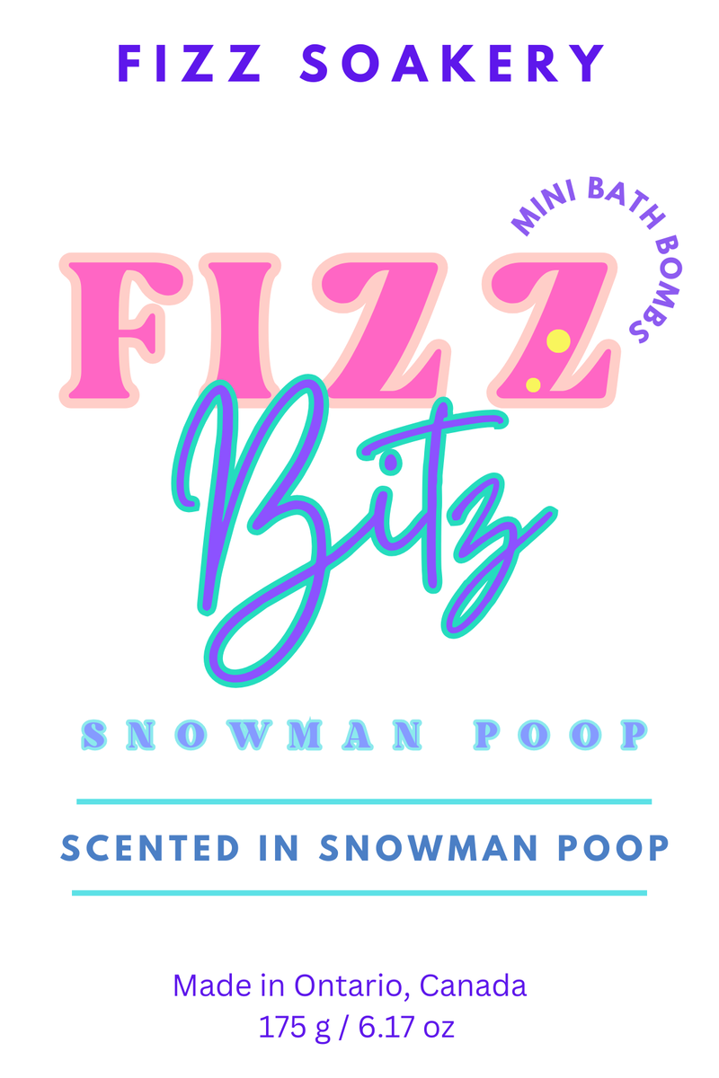 Fizz Bitz- Snowman Poop