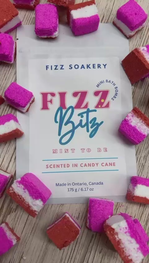 Fizz Bitz- Mint to Be Mini Bath Bombs