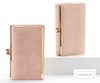 Light Pink Wallet with gold accents