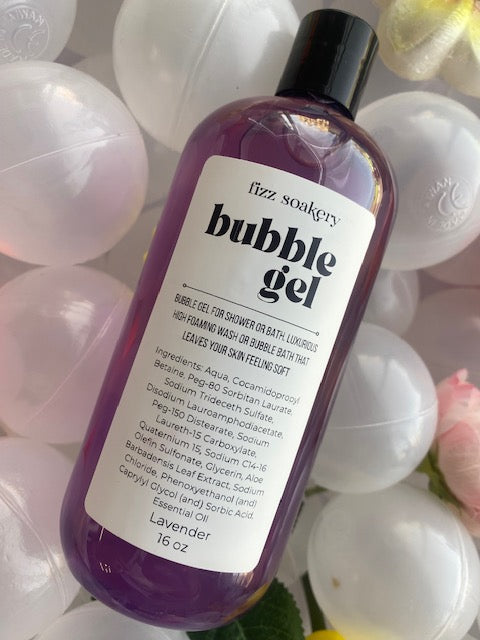 Lavender Bubble Gel